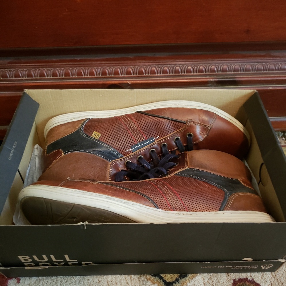 Men's Bull Boxer Leather sneakers